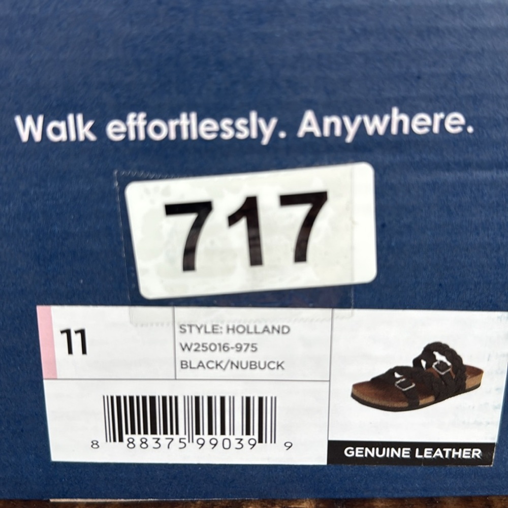 White Mountain Women's Holland Footbed Sandals Size 11 - Picture 10 of 10